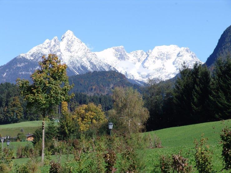 Aussicht auf den Wilden Kaiser