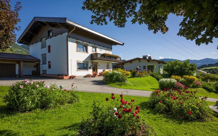 Gartenansicht Pension Prinz