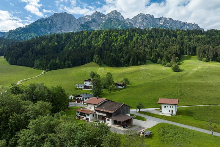 Bauernhof Kleinwolfing am Buchberg bei Ebbs