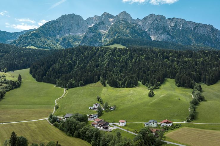 Bauernhof Kleinwolfing am Zahmen Kaiser