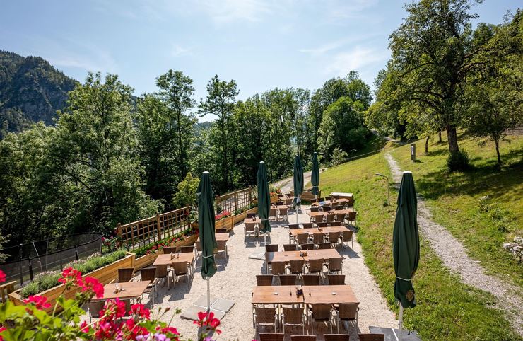 Bergkhof Kaisertal Ebbs Terrasse