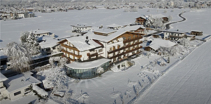 Hausansicht Winter