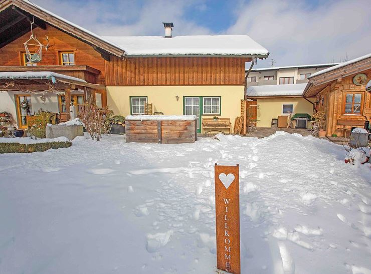 Ansicht Haus vom Garten aus