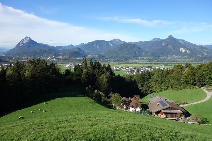 Ferienwohnung Sonja Ebbs - Ausblick Ebbs