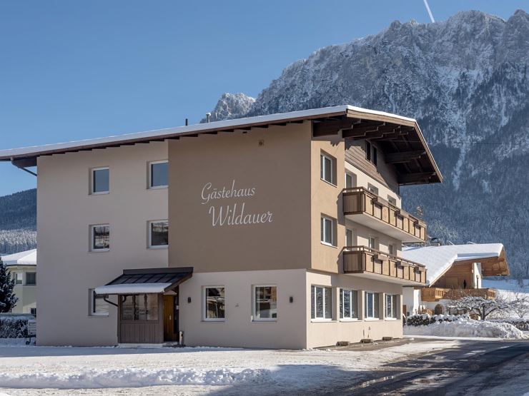 Gästehaus Wildauer Ebbs Haus im Winter