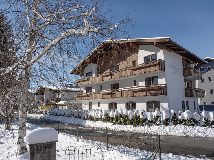 Gästehaus Wildauer Ebbs Winteransicht Haus