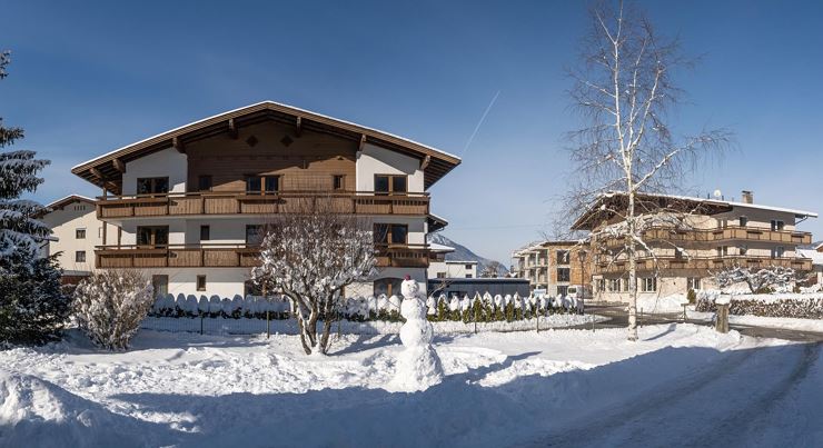 Gästehaus Wildauer Ebbs Winteransicht