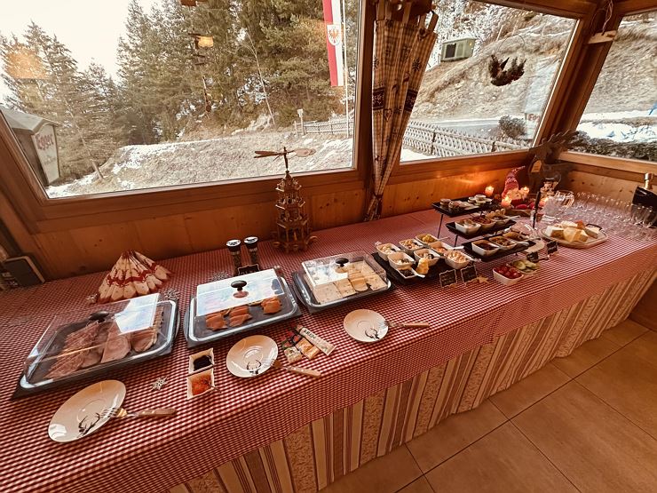 Frühstücksbuffet Gasthof Veitenhof