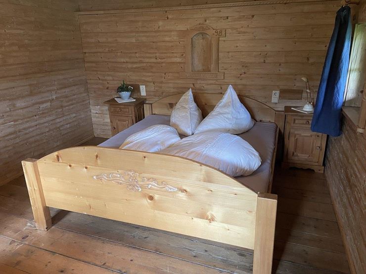 Schlafzimmer Gomerhäusl Ebbs
