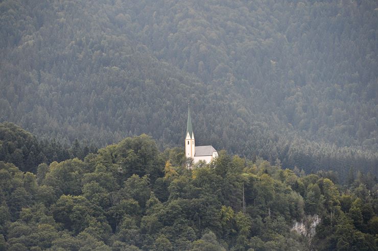 Landhaus Tyrol Ebbs Aussicht St. Nikolaus Kirche
