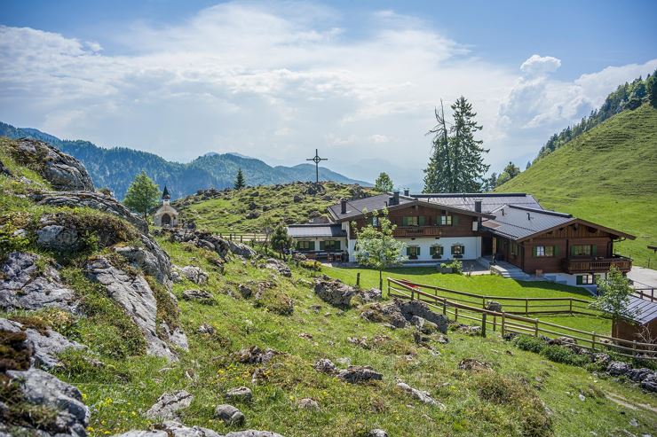 Ritzau Alm im Kaisertal