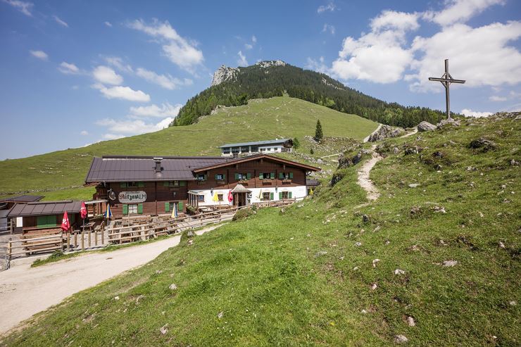 Ritzau Alm Kaisertal Sommer