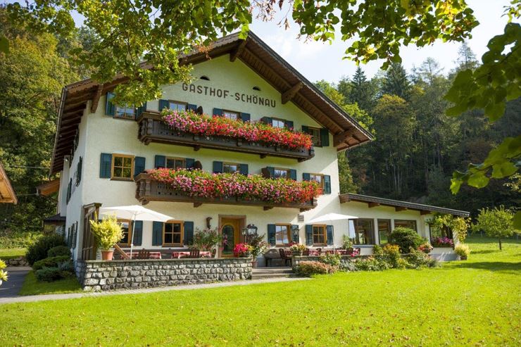 Gasthof Schönau Erl im Sommer