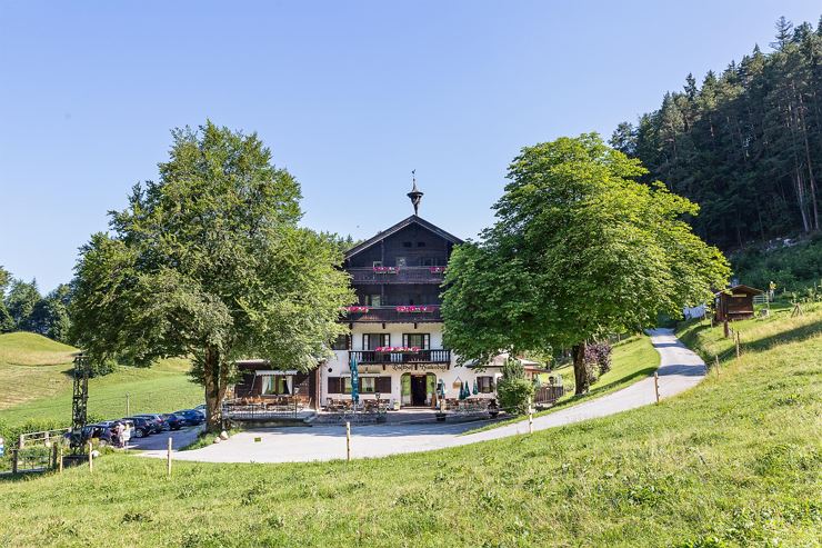 Berggasthof Hinterduxerhof Kufstein Sommeransicht