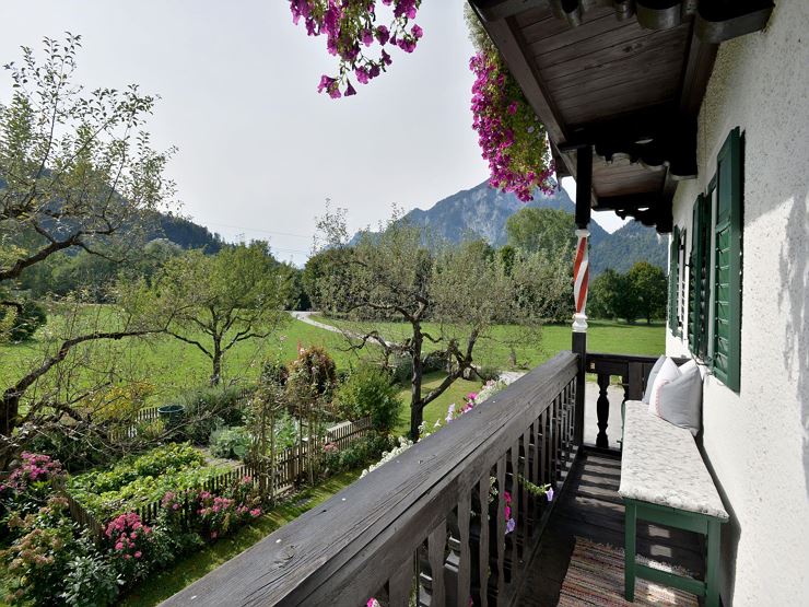 Bauernhof Hörfinghof Kufstein - Aussicht Balkon