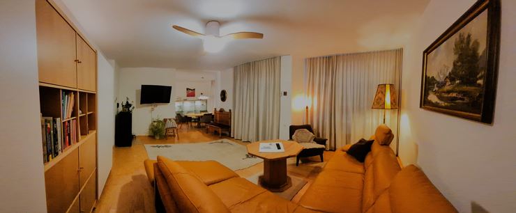 offenes Wohn- und Esszimmer