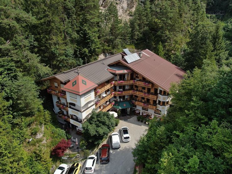 Hotel Gasthog Felsenkeller, Eingang