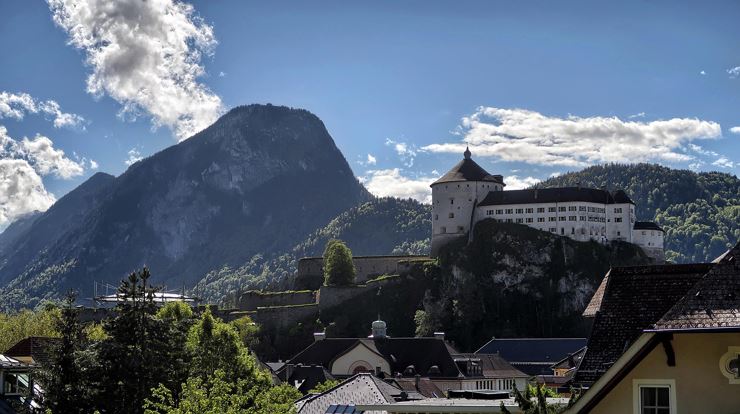 Villa Gartenblick Kufstein Ausblick Festung