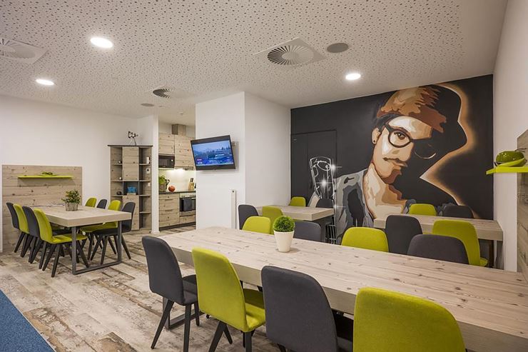 Backstage Boardinghouse Kufstein - Aufenthaltsraum