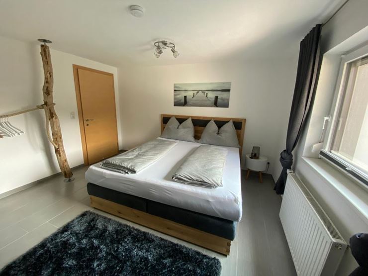Schlafzimmer Apartment in der Au