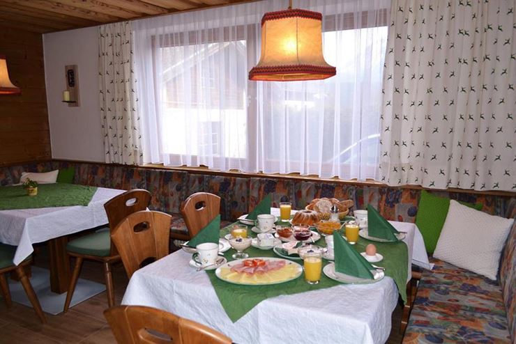 Bauernhof Berndlerhof Langkampfen Frühstücksraum
