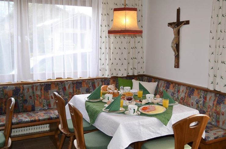 Bauernhof Berndlerhof Langkampfen Frühstücksraum