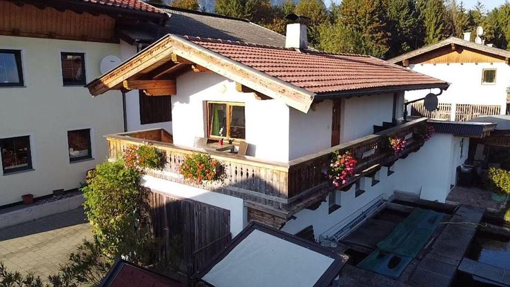 Außenansicht Ferienwohnung Dornau