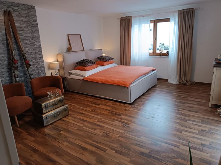 Wohnschlafzimmer Villa Greyhorn