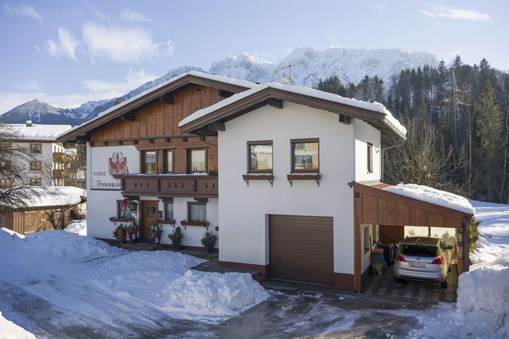 Haus Panorama Niederndorf im Winter