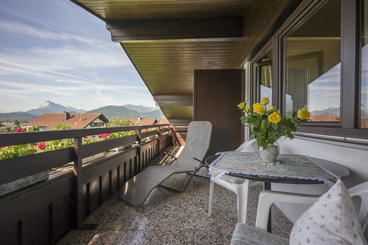 Pension Schwaiger Niederndorf Balkon