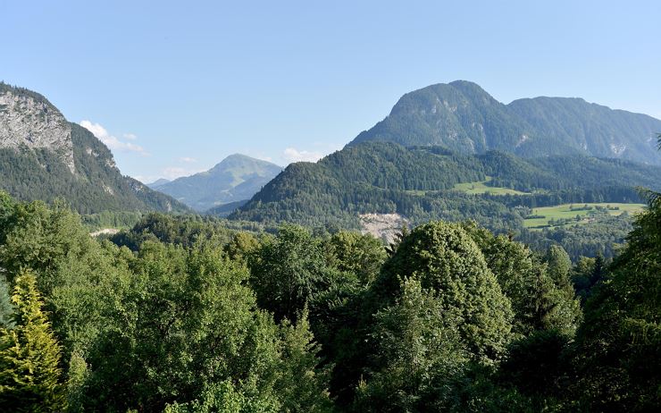 Hattenhof Schwoich Aussicht