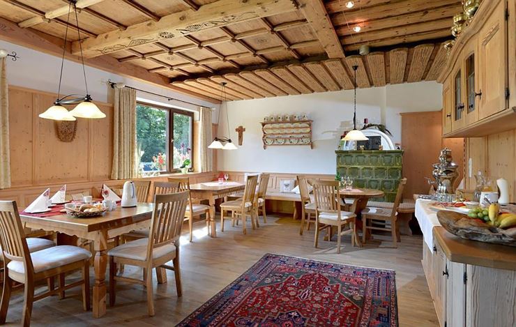 hHttenhof Schwoich Frühstücksraum