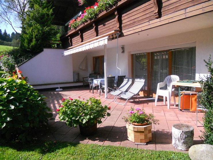 Terrasse Haus Margit Bado