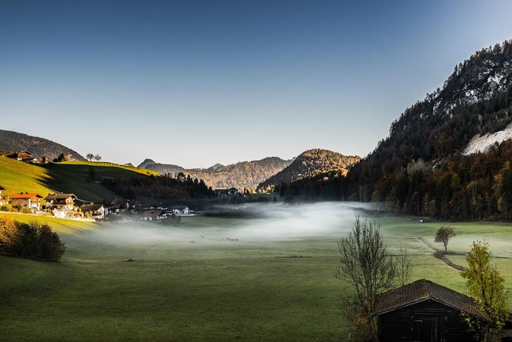 Thiersee Ortseingang