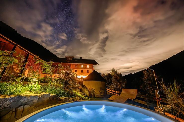 Hot Pot unter den Sternen