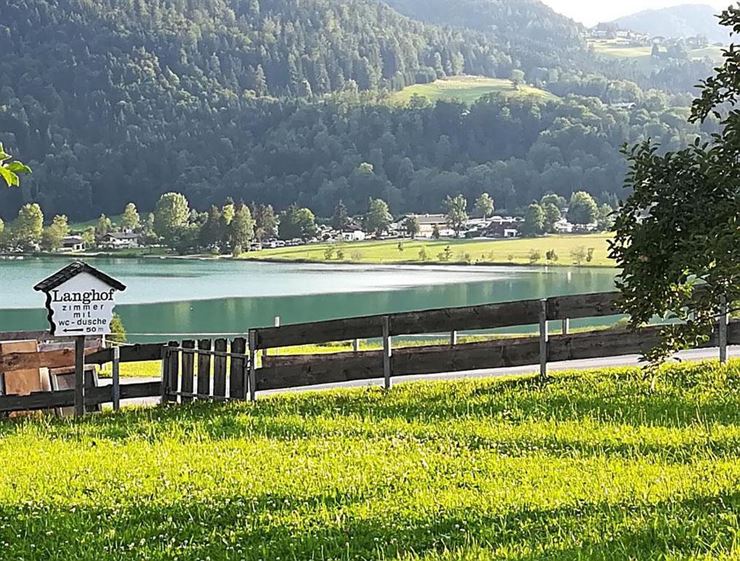 Bauernhof Langhof Thiersee - Aussicht See