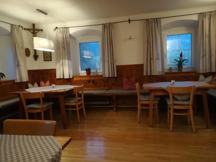 Bauernhof Langhof Thiersee - Frühstücksraum neu