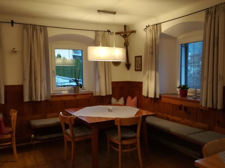 Bauernhof Langhof Thiersee - Frühstücksraum