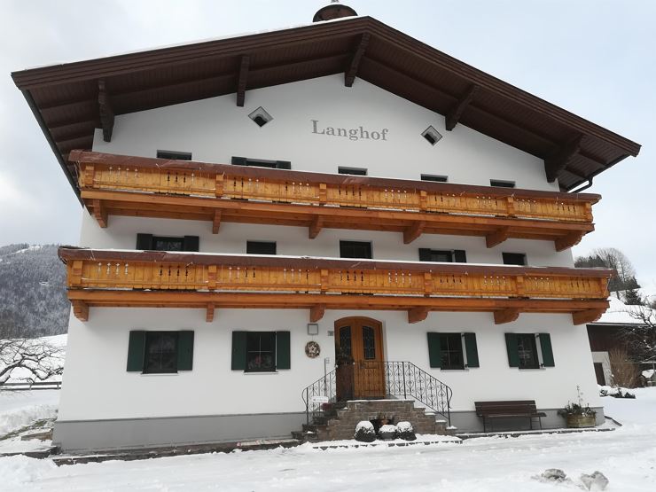 Bauernhof Langhof Thiersee - Langhof im Winter