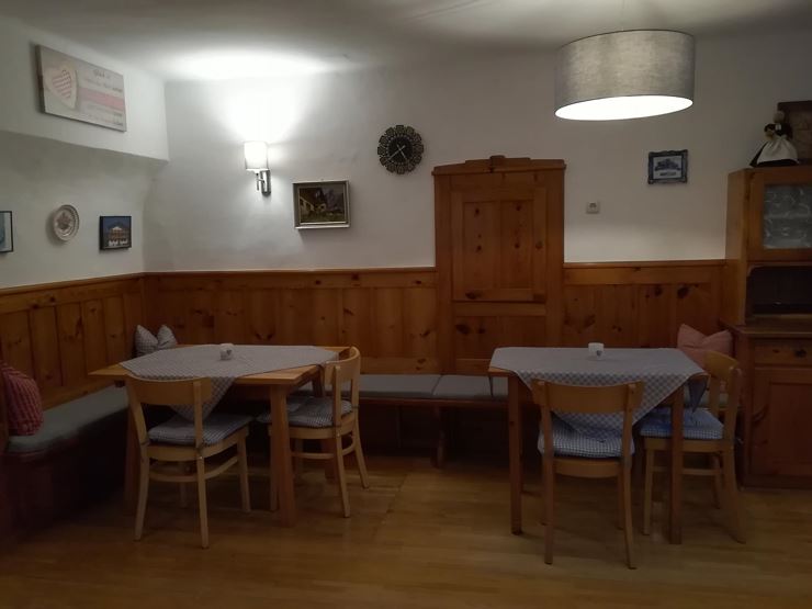 Bauernhof Langhof Thiersee - Raum Frühstück