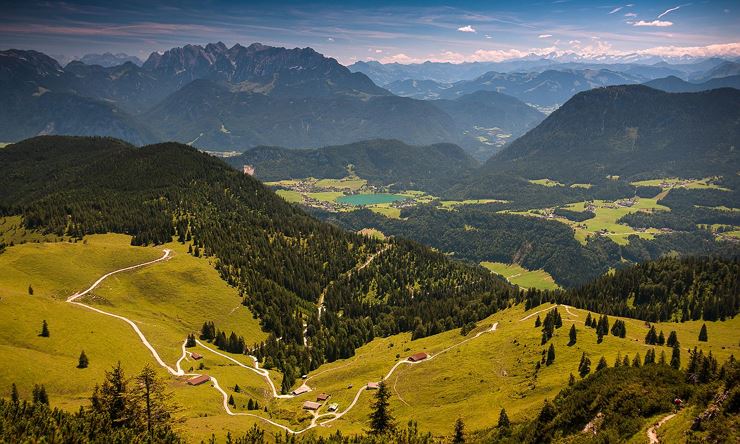 Bio Landhaus Seethaler Thiersee Aussicht