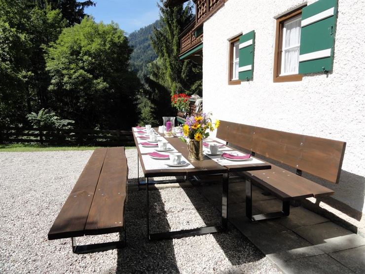 Berg-Chalet Glemmtaler Hütte Thiersee Sitzgarnitur