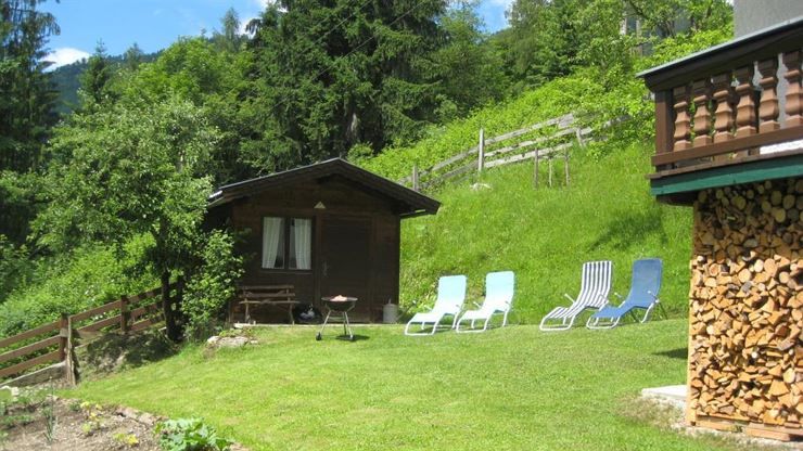 Berg-Chalet Glemmtaler Hütte Thiersee - Garten