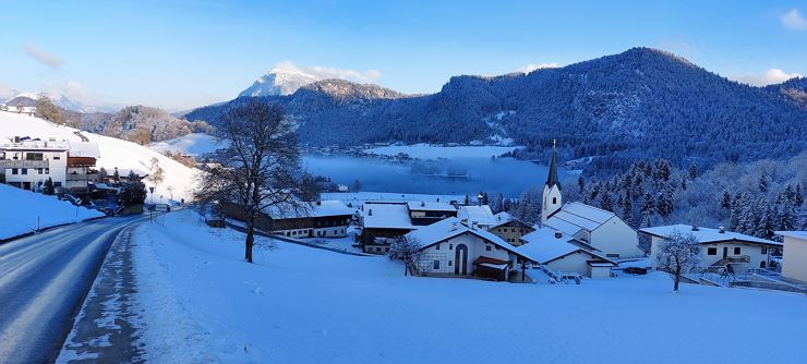 Ferienwohnung Seethaler Winteransicht