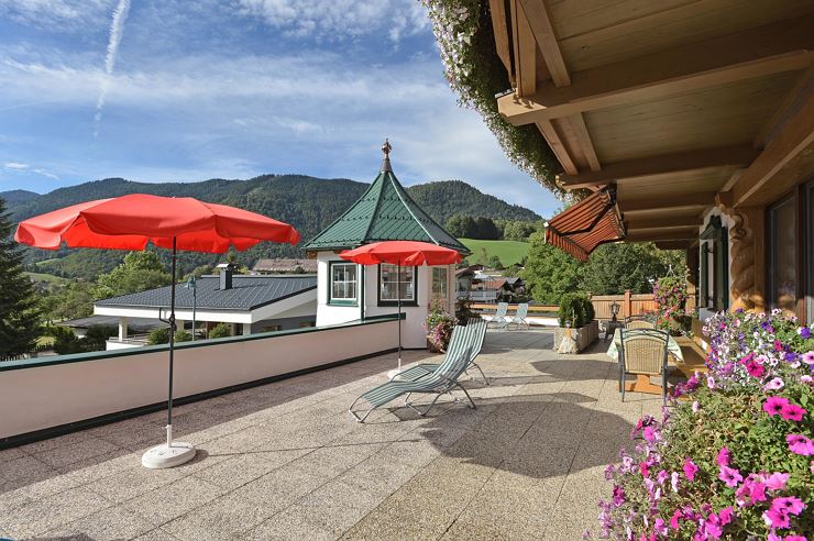 Gästehaus Auer Thiersee Terrasse