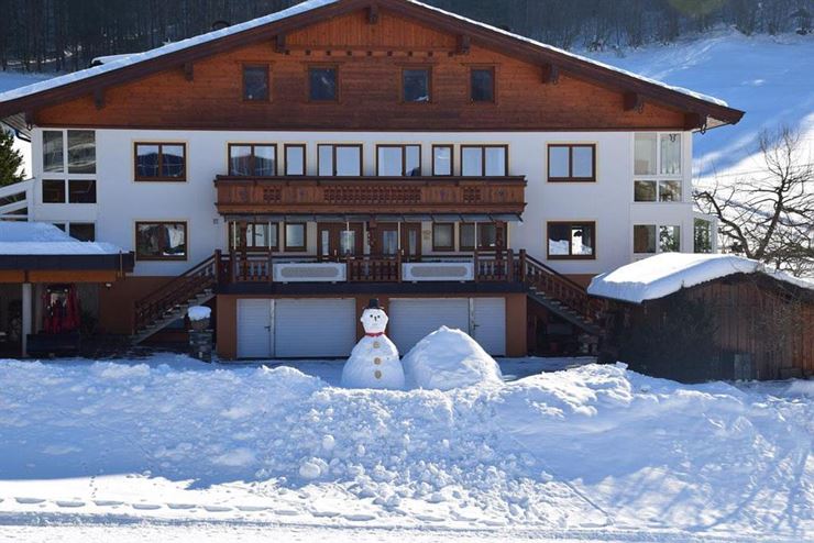 Gästehaus Messner Thiersee Ansicht Winter