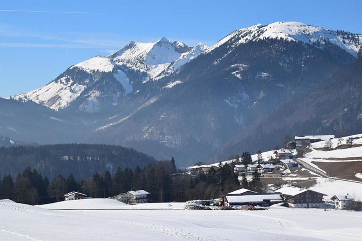 Gästehaus Messner Thiersee Winter Aussicht