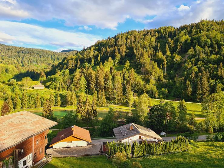 Ausblick auf den See