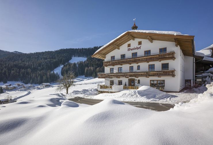 Vital-Hof Wanishof Thiersee Ansicht Winter