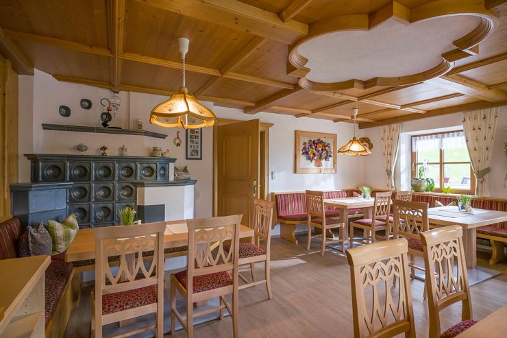 Wanishof Thiersee Frühstückraum